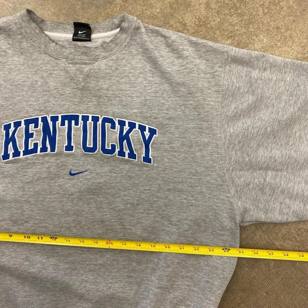 Vintage University of Kentucky Wildcats 90s Nike Center Swoosh Crewneck Size XL